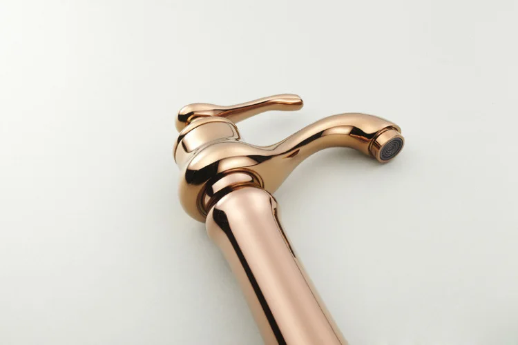 Бесплатная доставка акция кран для бассейна на бортике из розового золота воды с