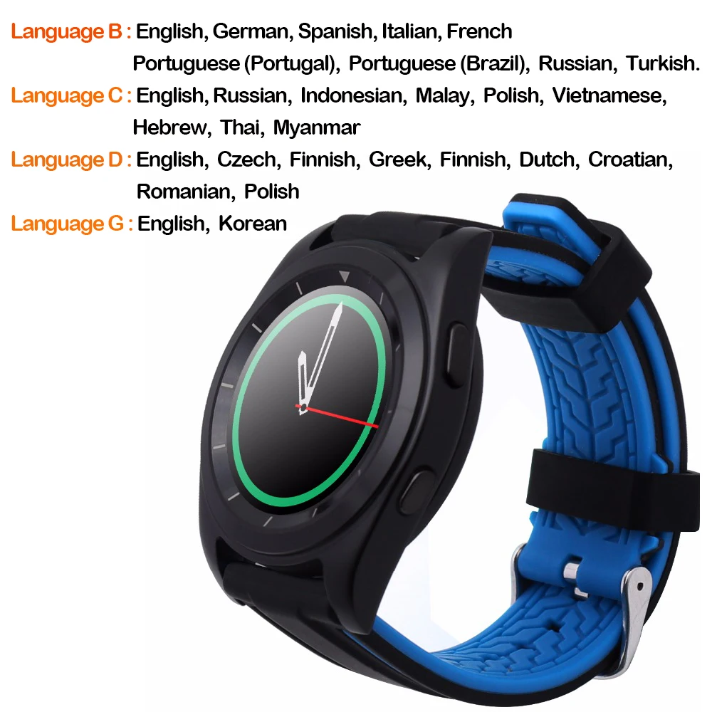 Роскошные Smart Watch ZW35 Наручные Часы Синхронизация Оповещения Сердечного ритма Health