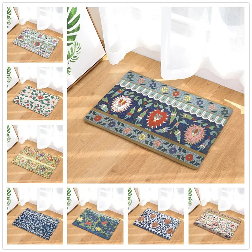 Новинка 2017 домашний декор богемный цвет Цветочная фотография Нескользящие