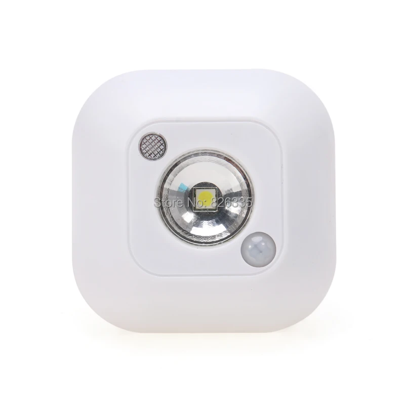 Мини светодиодный Беспроводной ночник движение активированный Сенсор огни