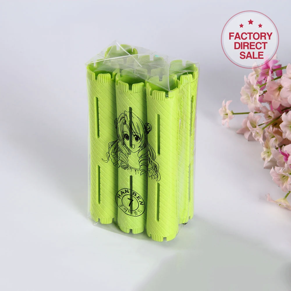 Ролики для завивки волос 6 цветов холодная завивка инструменты укладки домашний