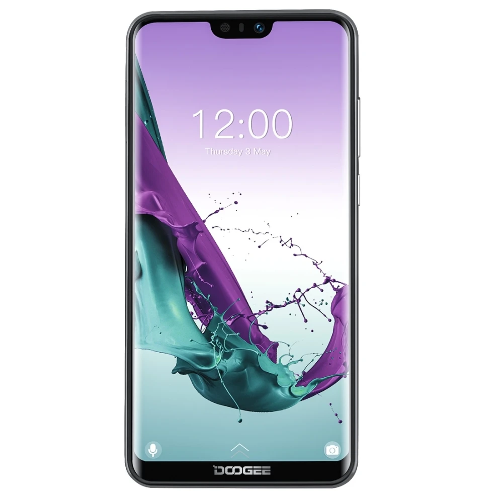 DOOGEE N10 Android 8,1, мобильный телефон, 3 Гб ОЗУ, 32 Гб ПЗУ, 5,84 дюймов, FHD+ 19:9 дисплей, двойной дисплей, 16,0 Мп, 3360 мАч, 4G LTE, две sim-карты, смартфон