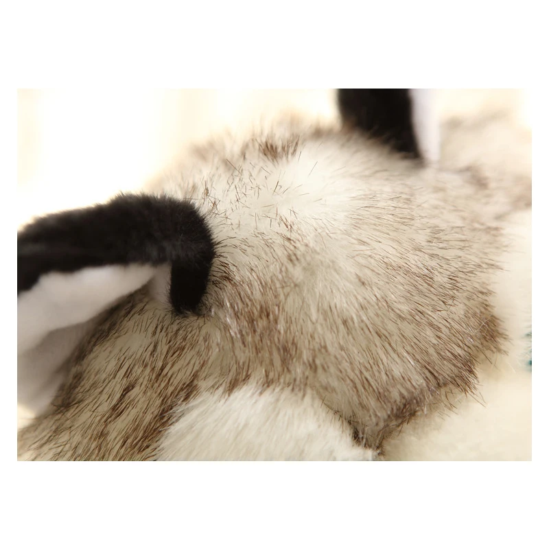 Сибирский хаски плюшевые собаки белые куклы Детские Мультяшные животные игрушки