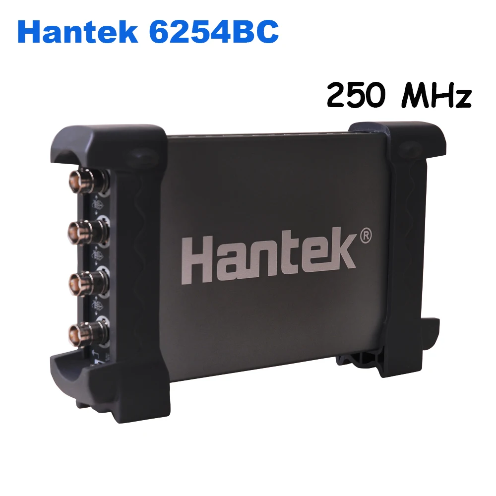Портативный цифровой usb осциллограф Hantek 6254BC 250 МГц для компьютера планшетного ПК