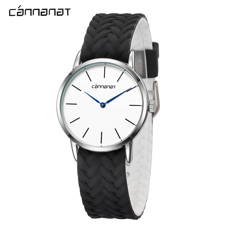 Cannanat Casual Quartz Women Watches Colorful Silicone Bracelet Ladies Watch Simple Analog Wristwatches Orologio Donna Relogios |