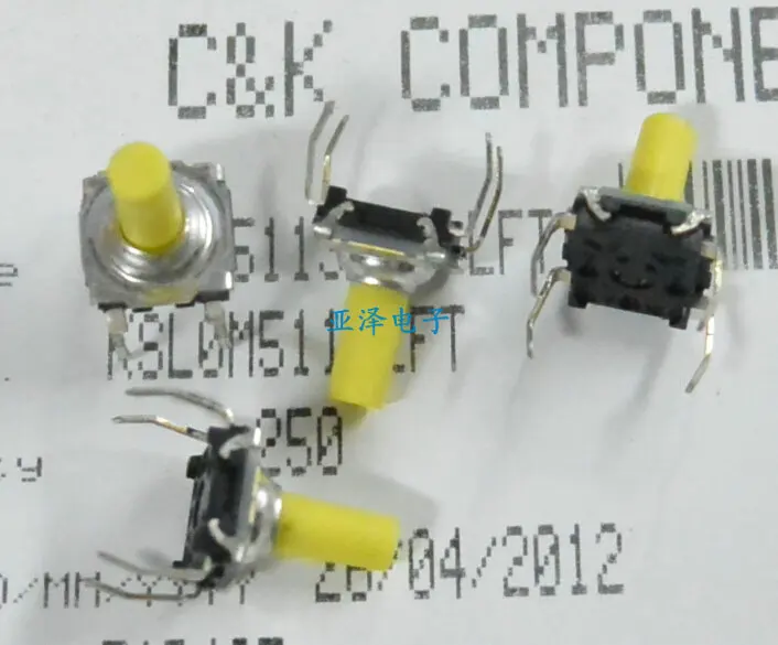 Водонепроницаемый сенсорный переключатель KSL0M511 LFT 7*7*10 touch 4 фута|touch switch|4 button