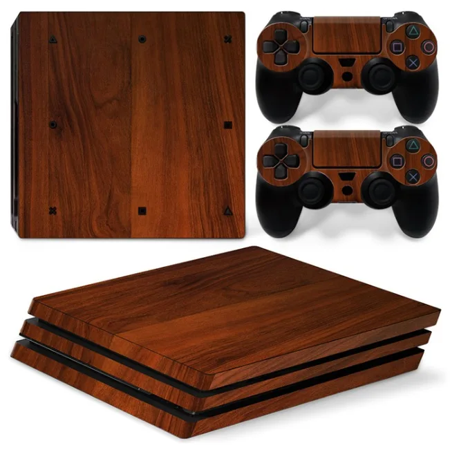 Дерева от китайского производителя для ps4 pro виниловые наклейки на кожу крышка с сделанные по дизайну головного изготовителя