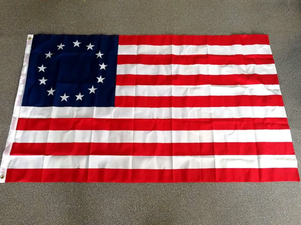 Xiangying 90*150 см 13 звезд США 1777 Американский Betsy Росс флаг для украшения