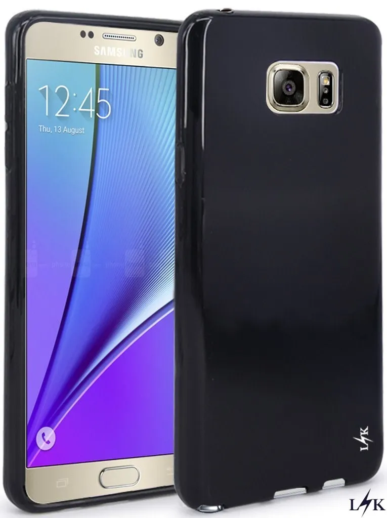 Для Samsung Galaxy Note 5 LK ультра [тонкий] устойчивое к царапинам гель ТПУ Резиновая