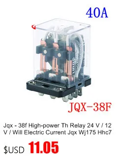 Jqx-68fg/1z высокомощное реле 80A руководство по установке 12 В будет электрический ток 24 В Ljqx-58f-63f