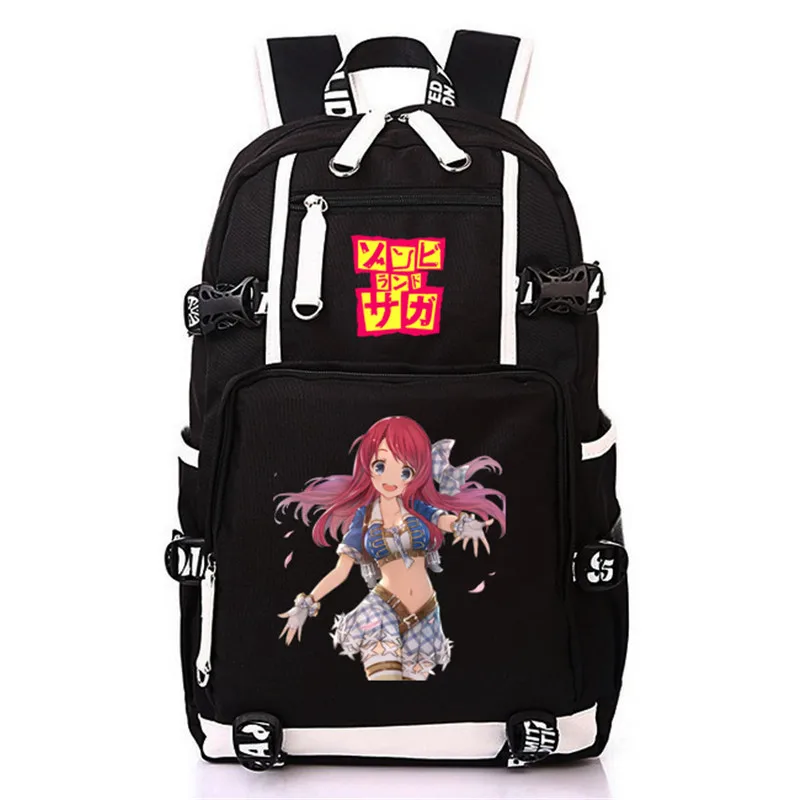 

Школьный ранец Zombieland для косплея саги «зомби-Земля», школьный рюкзак унисекс с аниме мультяшным рисунком для студентов, дорожные сумки на плечо для ноутбука