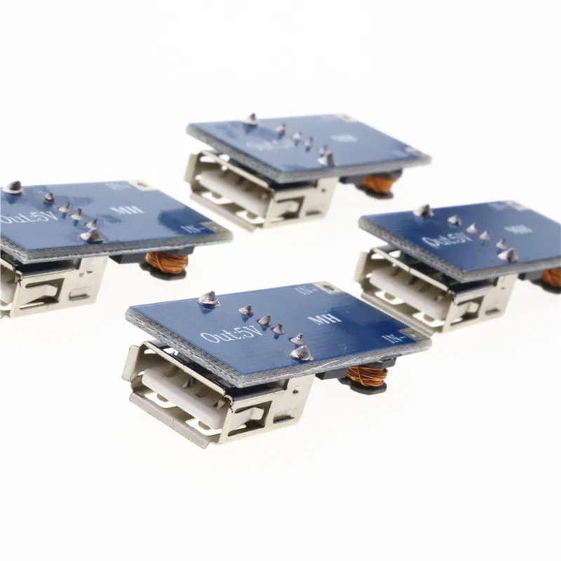 2 шт. 0 9 в 5 DC Регулируемый повышающий наддува Мощность плата преобразователя