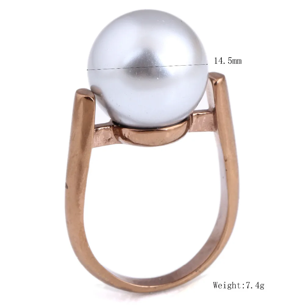 Женское кольцо из нержавеющей стали розовое золото|engagement rings for women|engagement ringrings women