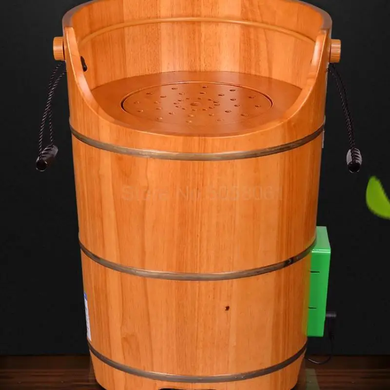 Фумигационная бочка для ног деревянная ванна мытья высокий коленный и глубокий