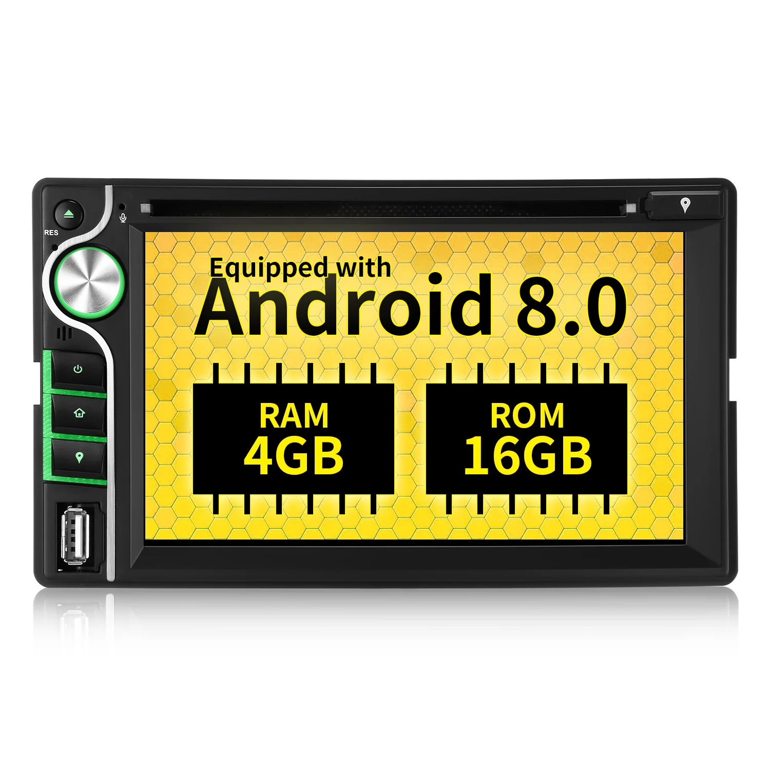 ZEEPIN Автомагнитола приемник 6 2 дюймовые дисковые считыватель аудио Bluetooth DVD плеер