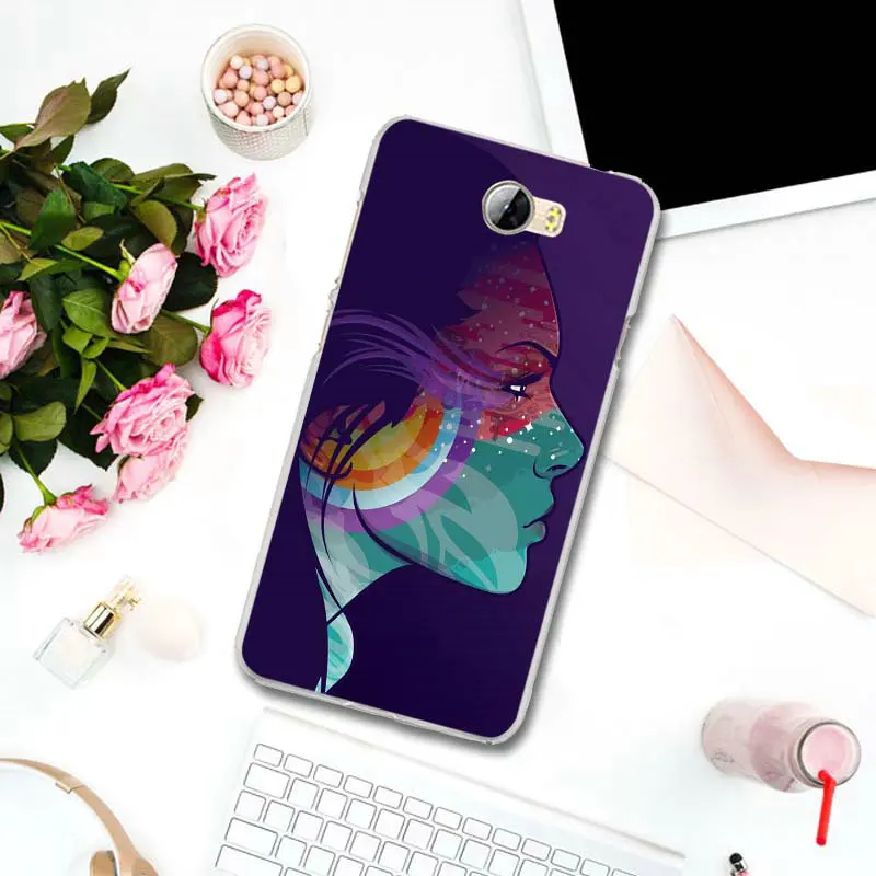 Мягкие забавные телефонные чехлы из ТПУ для Huawei P8 P9 P10 P20 P30 Mate 10 Lite Pro Y3 Y5 Y6 II Honor 7 Smart