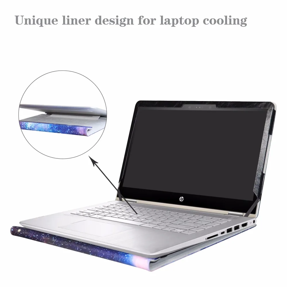 Защитный чехол Alapmk для 1" ноутбука hp Pavilion x360 14-baXXX серии [не подходят для других моделей]