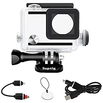 For Hero4 3 Case Возможностью погружения на глубину до 30 м Водонепроницаемый 5200 мА/ч, Мощность Bank внешняя Батарея банка для экшн-камеры GoPro Hero 7/6/5/4/3+ спортивной экшн-камеры Xiaomi Yi 4K SJCAM экшн Камера аксессуары - Цвет: For Hero4 3 Case
