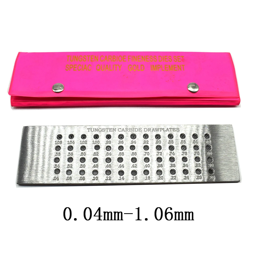 Чертежная пластина из карбида вольфрама чертежная круглая проволока 0 04 мм 1 06