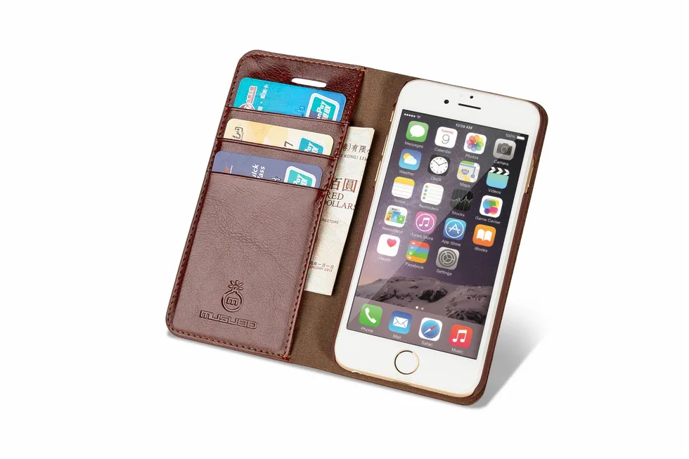 Musubo бренд чехол для iPhone 6 Роскошные Пояса из натуральной кожи бумажник телефон сумка-чехол для Apple iPhone 6 s чехлы флип Coque