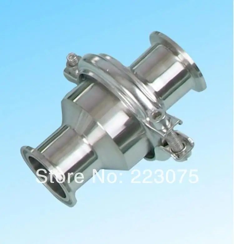 

New arrival Sanitary stainless steel SS304 Check Valve Clamp Type 3''