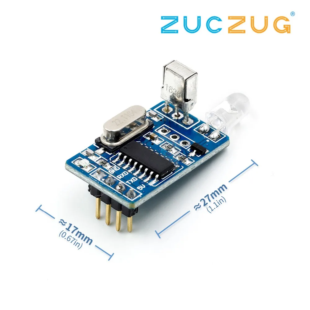 Инфракрасный дистанционный декодер 5 В ИК передатчик кодирования приемник