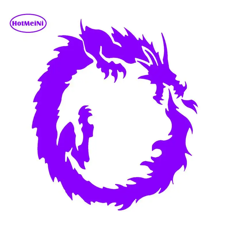 Наклейки HotMeiNi Ouroboros дракон круг бритвенный наклейки для автомобильного окна