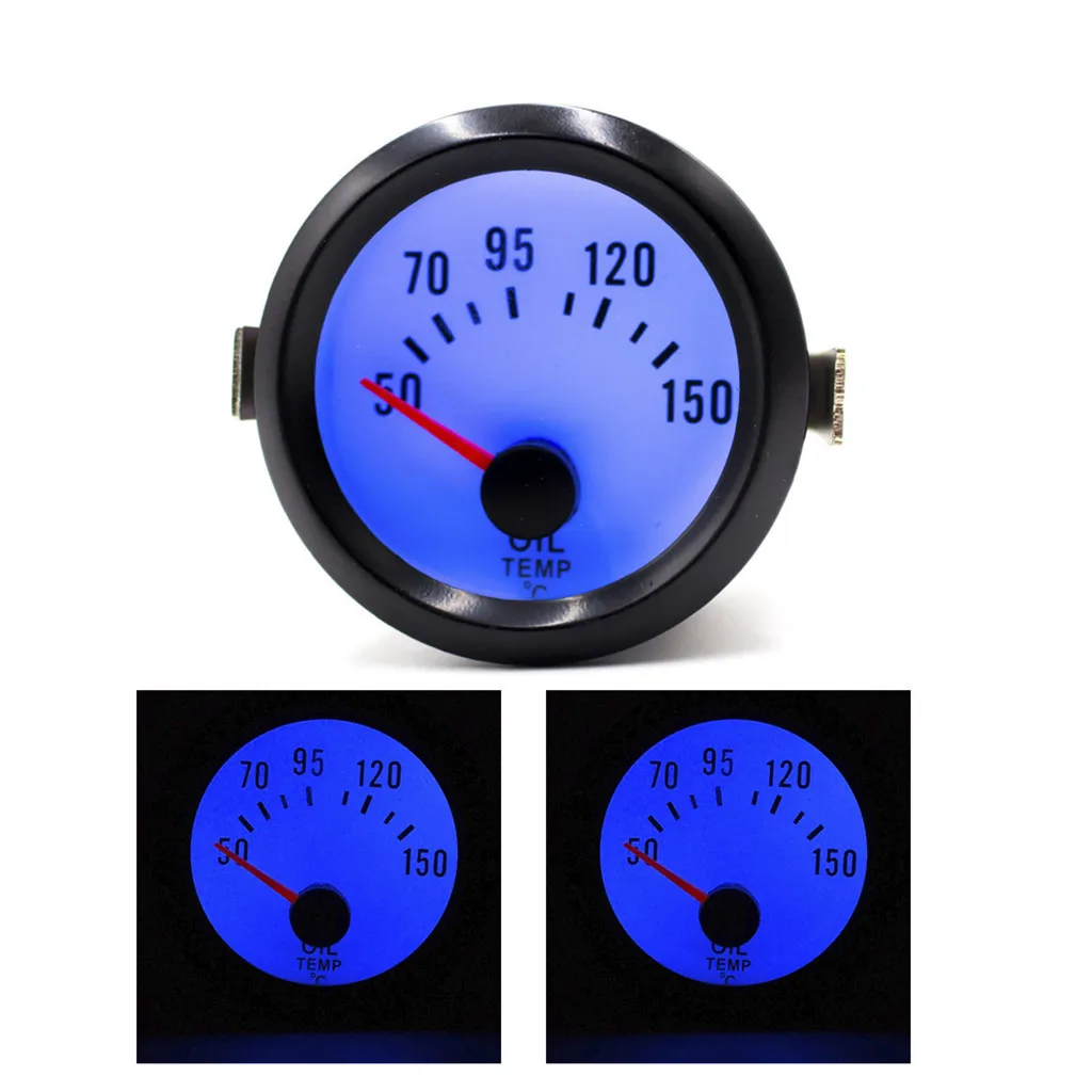 Автомобильный универсальный указатель дюйма 52 мм Датчик температуры масла