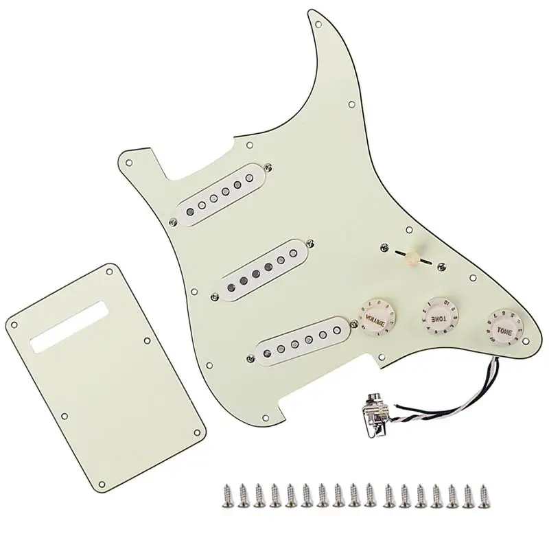 1 комплект накладки металлический крепкий прочный Prime SSS загруженный Pickguard пикапы