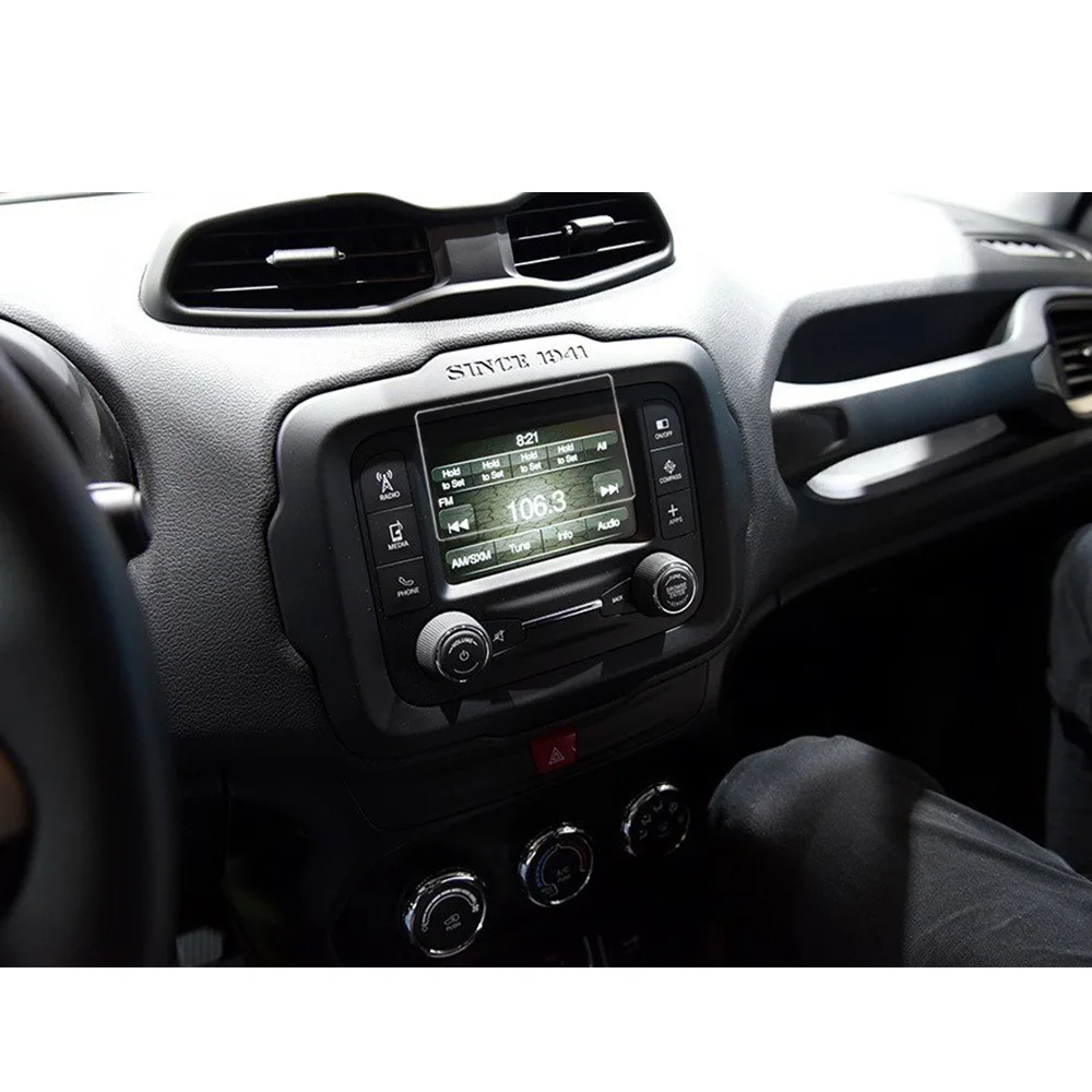 5 дюймов GPS навигационный экран протектор для Jeep Renegade 2018 2015 Wrangler 2019 компас