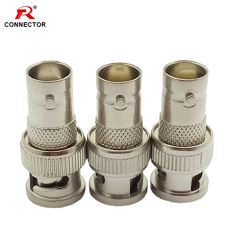 Коннектор BNC разъем папа мама для коаксиального кабеля R 1 шт.|Соединители| |