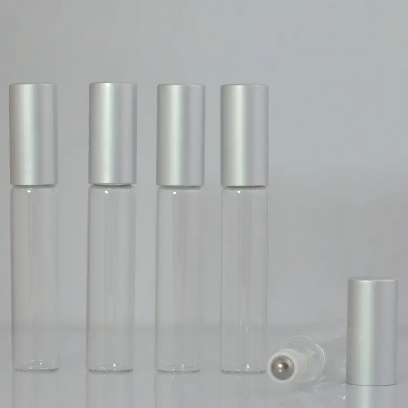 Стеклянная бутылка с роликовыми шариками для эфирных масел 10 мл | Красота и