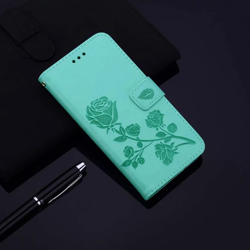 Кожаный чехол-бумажник с 3D цветами для Xiaomi Redmi Note 5 6 7 Pro 5A Prime 4A 4X Plus S2 6A Mi A1 A2 Lite 5X