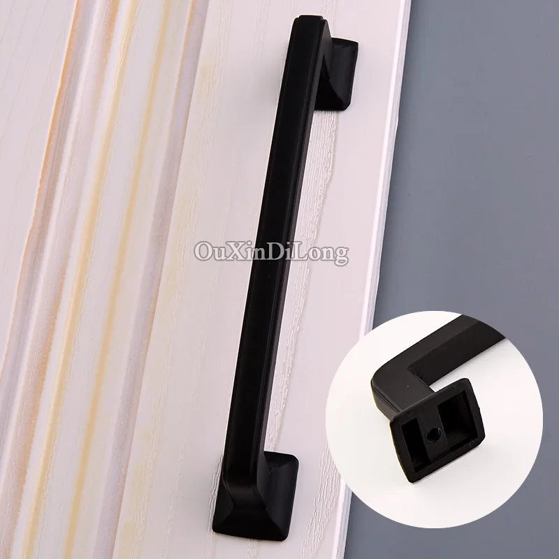 Дизайн 10 шт. европейская античная кухонная ручка для мебели классические черные