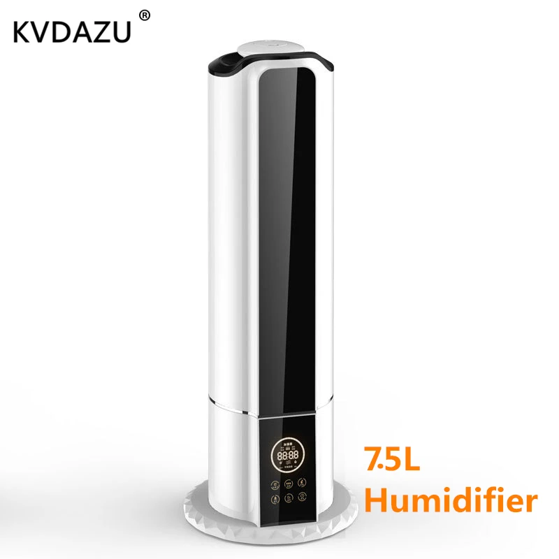 

Floor-standing humidifier Remote Control 7.5L Fogger Ultrasonic Air Humidifier Electric Air Purifier Cool Mist Maker Home Office