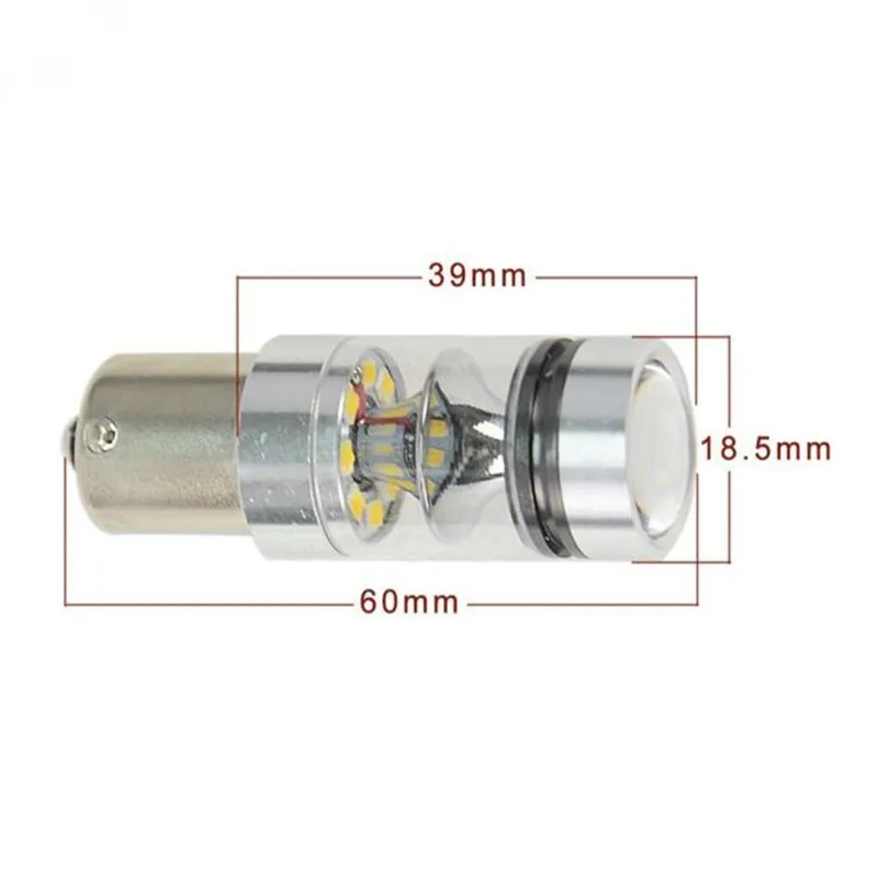 2 шт. Автомобильные светодиодные лампы 6000K 1156 BA15S P21W 7506 CREE Chips 100W|1156 ba15s p21w|ba15s p21w1156 |