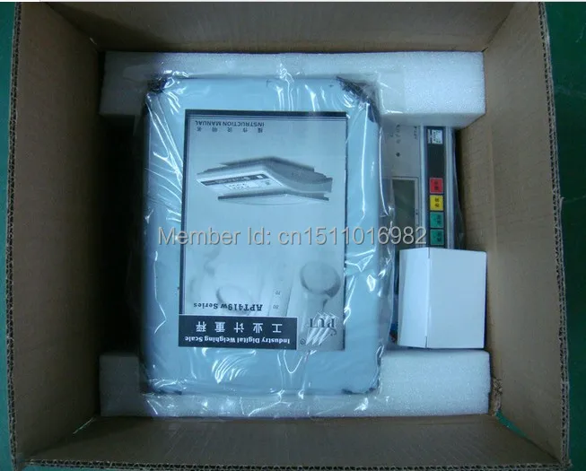 Новые цифровые настольные весы 30кг x 1г APTW419WA RS232 печать данных промышленные кусок