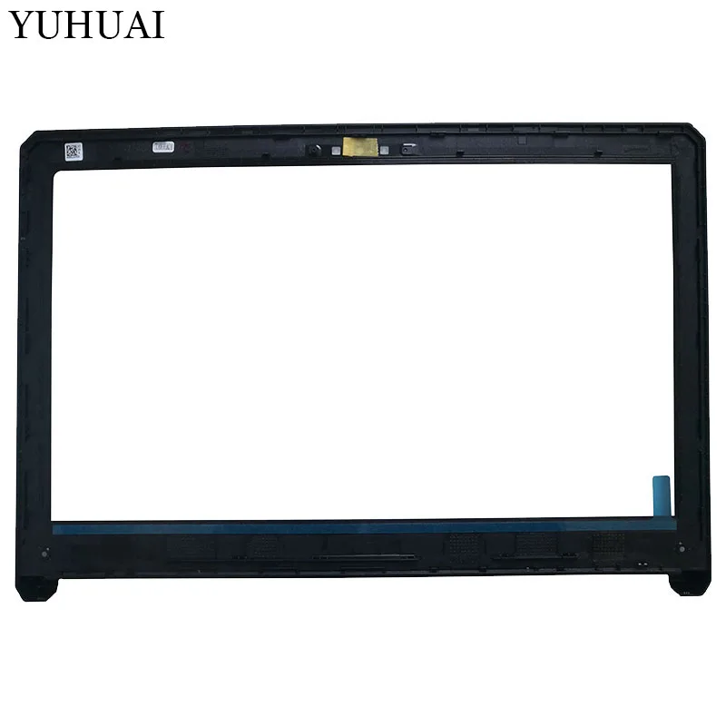 LCD front bezel Чехол для ноутбука ASUS FX80 FX504 lcd верхняя задняя крышка/lcd передняя рамка/петли - Цвет: LCD front bezel