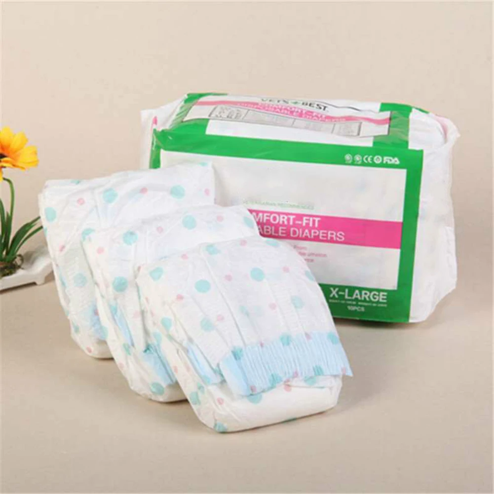 10 шт одноразовые собачьи физиологические штаны гигиенические подгузники нижнее