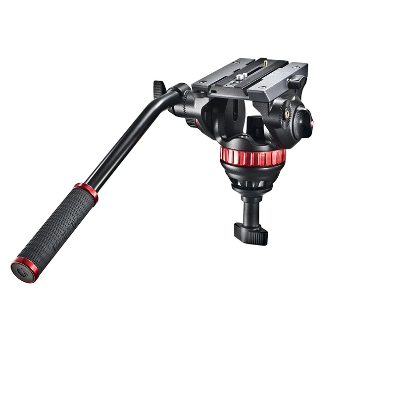 Manfrotto mvh502a Fluid видеоголовка Алюминий Штатив Профессиональный головкой с Quick Release