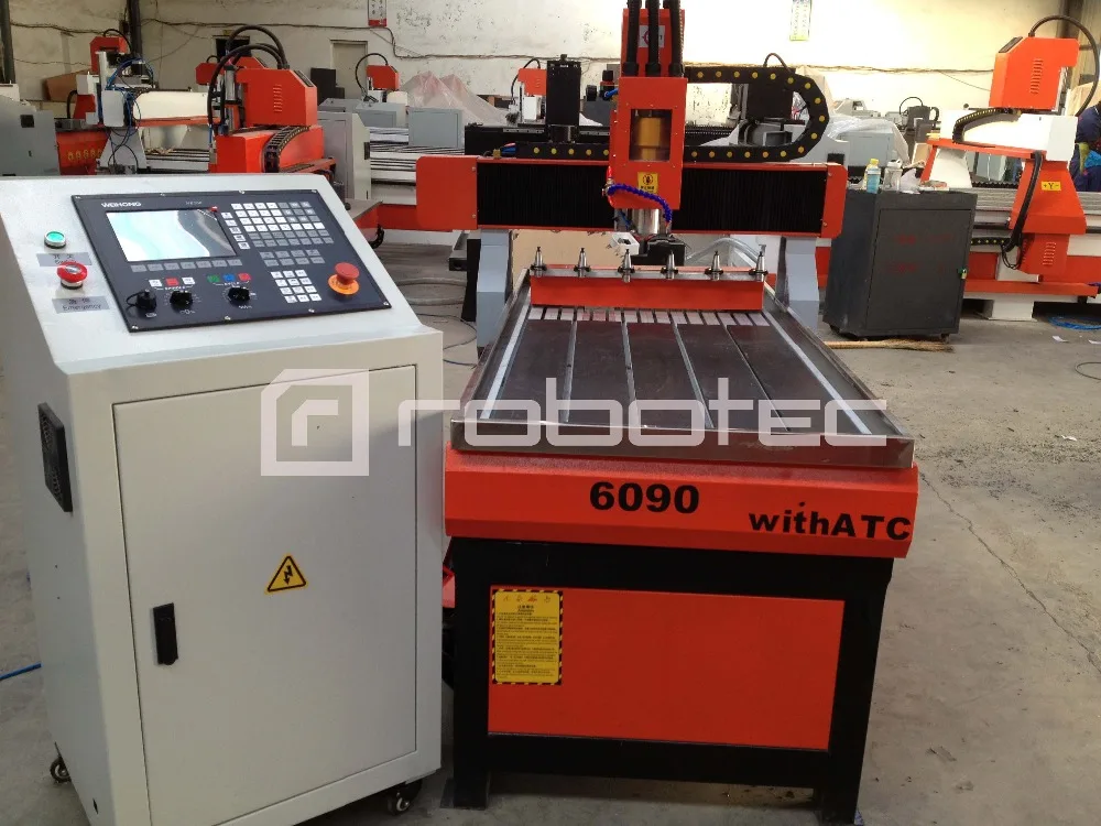 Цзинань 3D фрезерный станок с ЧПУ автоматический инструмент изменение