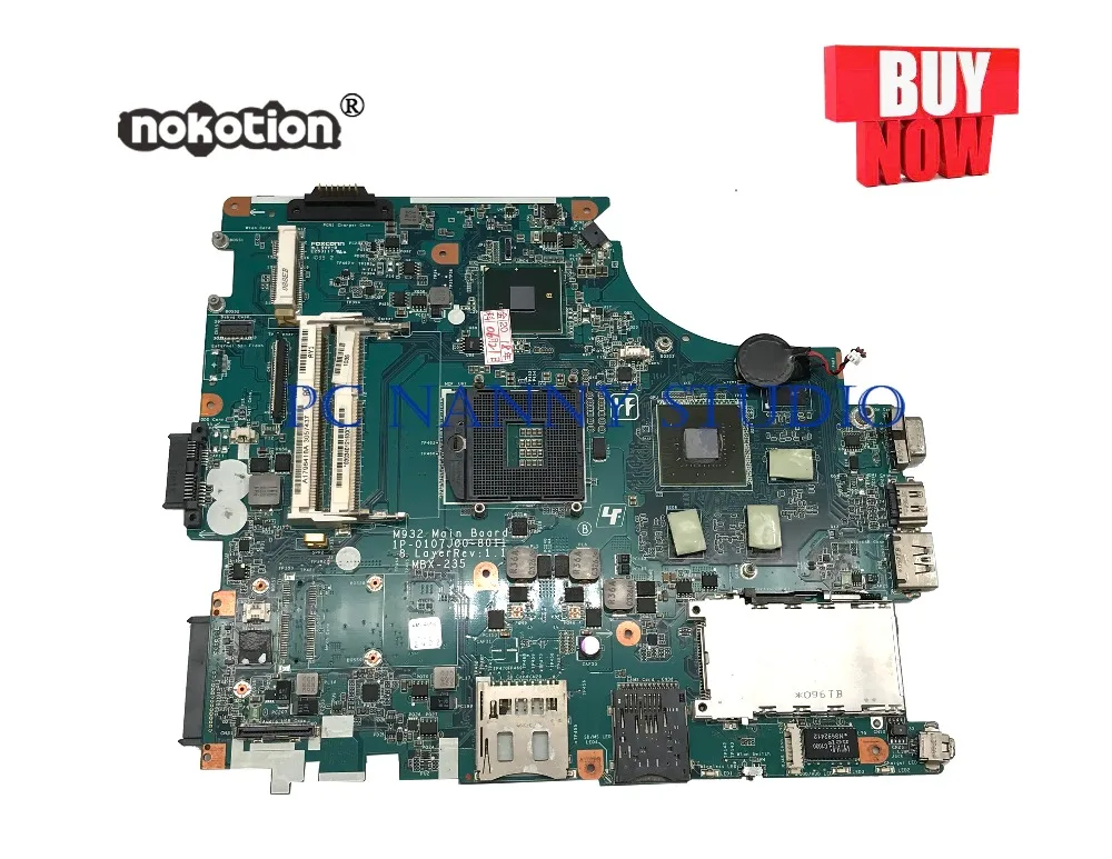 Pananny A1796418CA для VPCF1 MBX-235 Материнская плата ноутбука M932 1P-0107J00-8011 DDR3 тестирование