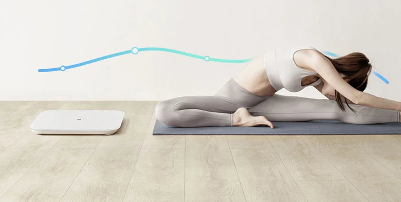 Умные весы XIAOMI MIJIA Mi 2 весы для ванной цифровые электронные похудения Bluetooth фитнес светодиодный экран приложение для детей с животными