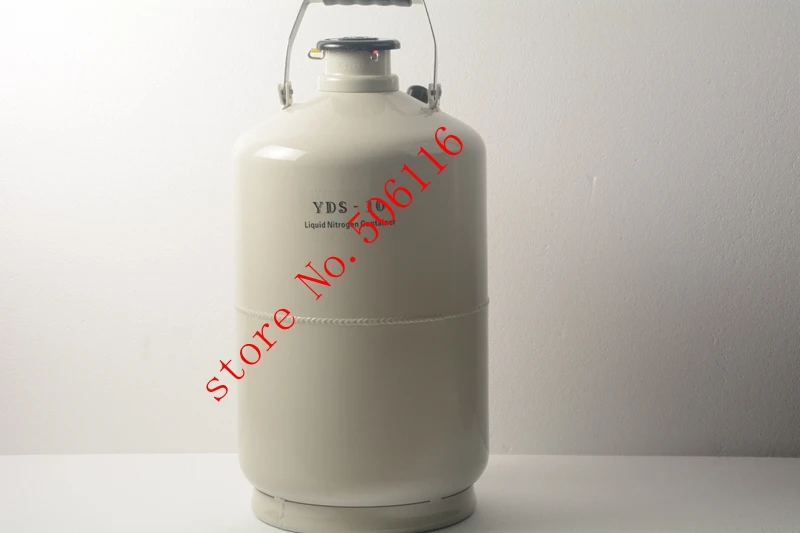 10 л резервуар с жидким азотом криогенный LN2 контейнер для жидкого бутылка |