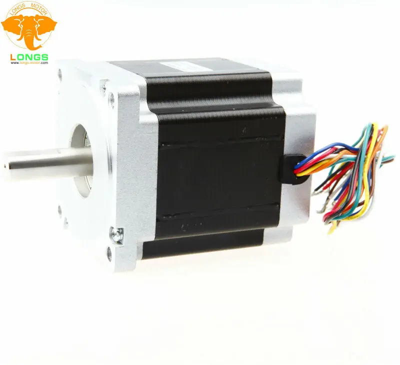 CNC Nema34 34HS7840 шаговый двигатель 567oz. in = 4.0N.m 4A 80 мм 8 проводов 80 мм маршрутизатор робот пена пластик металл