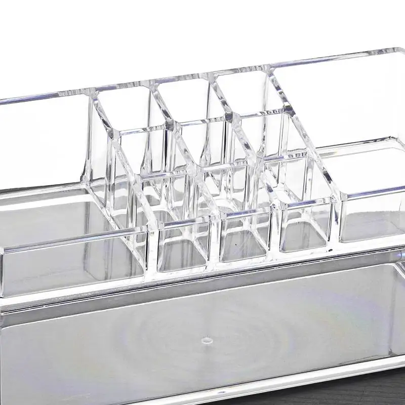 Makeup Organizer Box Acrylic Storage Rangement Maquillage Transparent Case Desktop Display New | Дом и сад
