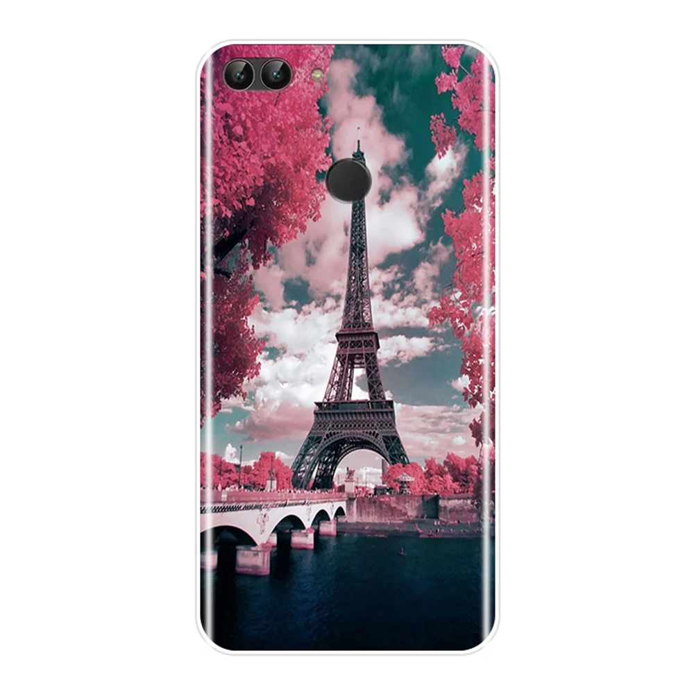 Мягкий чехол из ТПУ для Huawei P8 P9 P10 P20 Lite 2017 силиконовые чехлы телефонов Mini P Smart Plus Pro