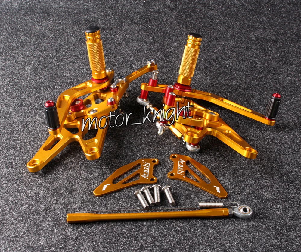 

Motorcycle Rearset Rear Set For YZF R1 2004 2005 2006 Gold