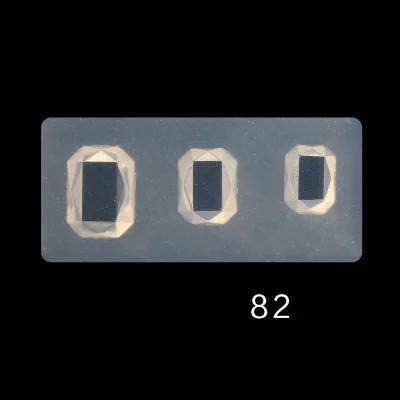 82 1 шт рождественские 3D акриловые формы для украшения ногтей Дизайн ногтей Хэллоуин Силиконовые шаблоны для дизайна ногтей декорированные формы для печенья - Цвет: 82