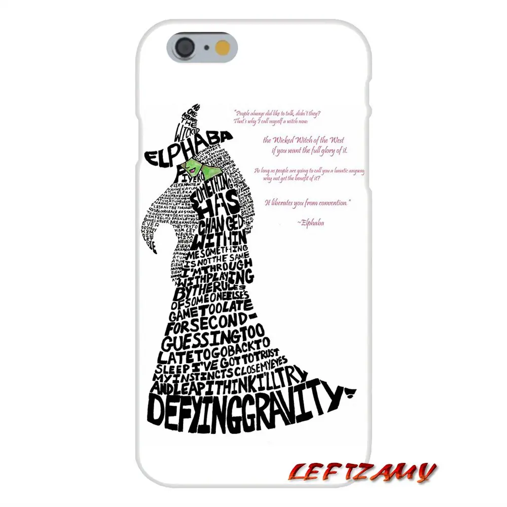 Broadway Musical Wicked Lyrics для Samsung Galaxy A5 A6S A7 A8 A9S Star J4 J6 J7 J8 Prime Plus 2018 прозрачные чехлы из ТПУ |